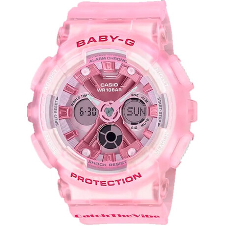 Reloj Casio Baby-G Resina Deportivo Rosa 0