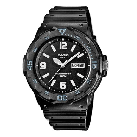Reloj Casio Silicona Clasico Negro 0