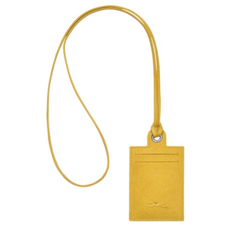 Longchamp -Tarjetero de cuero para colgar, Le pliage 0