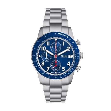 Reloj Fossil Deportivo Acero Inoxidable Plata 0