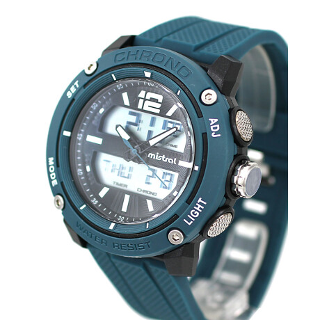 Reloj Mistral Deportivo Silicona Azul 0