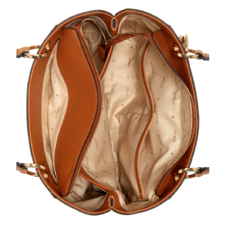 Cartera Guess Noelle Grande Marrón 0