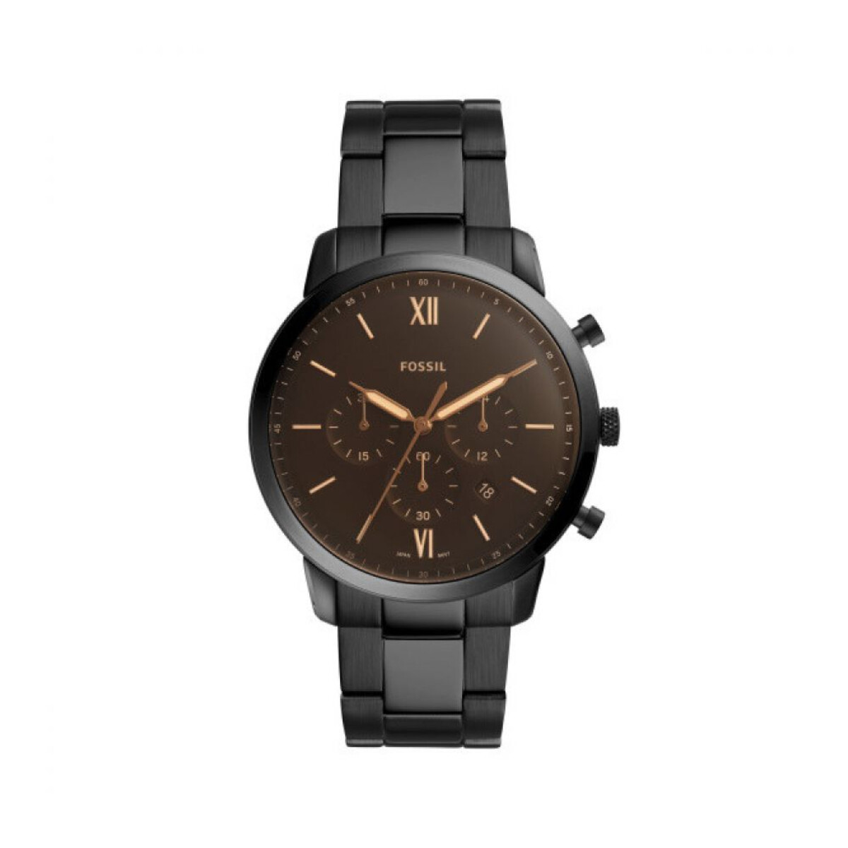 Reloj Fossil Fashion Acero Negro 