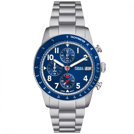 Reloj Fossil Deportivo Acero Inoxidable Plata 0