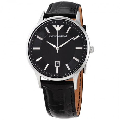 Reloj Emporio Armani Fashion Cuero Negro 0