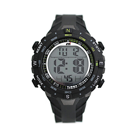 Reloj Mistral Deportivo Silicona Negro 0