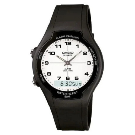 RELOJ CASIO CLÁSICO RESINA NEGRO 0
