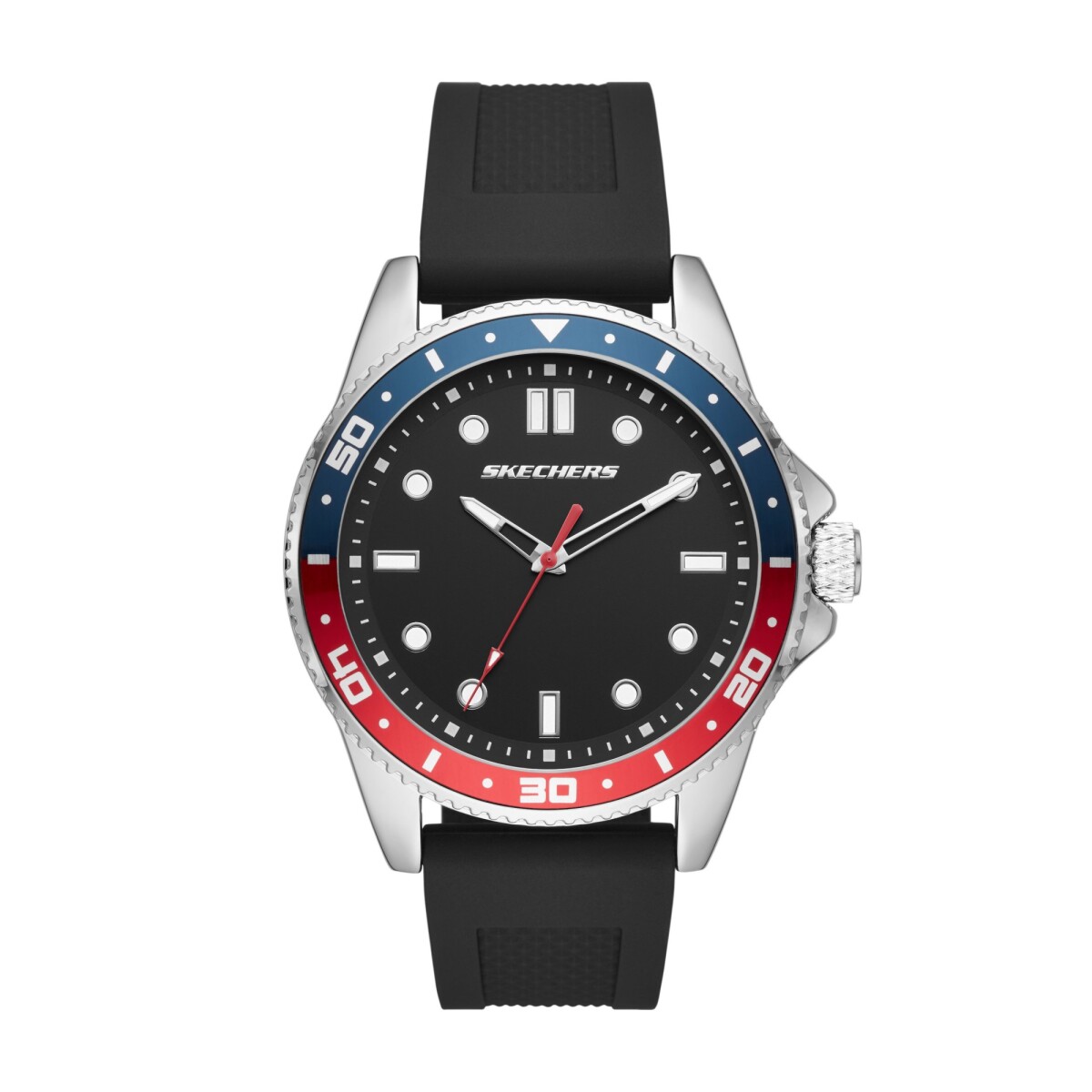Reloj Skechers Deportivo Silicona Negro 