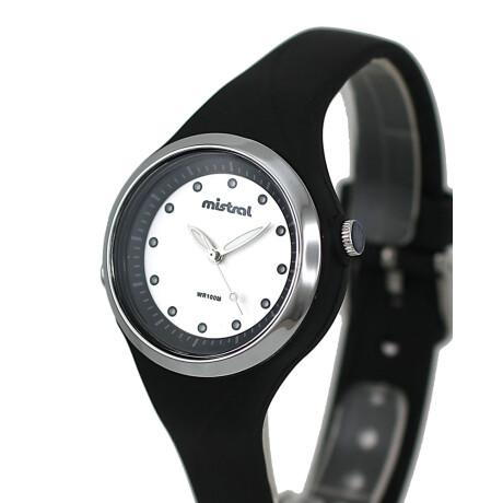 Reloj Mistral Fashion Silicona Negro 0