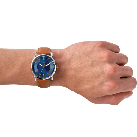 Reloj Fossil Clásico Cuero Marrón 0