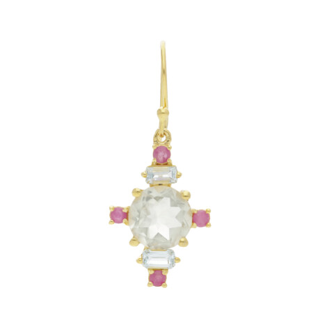 Caravanas Aros Karvik Plata 925 Y Baño De Oro 0