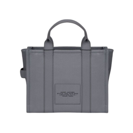 Marc Jacobs - Bolso de cuero, The Medium Tote Bag Gris