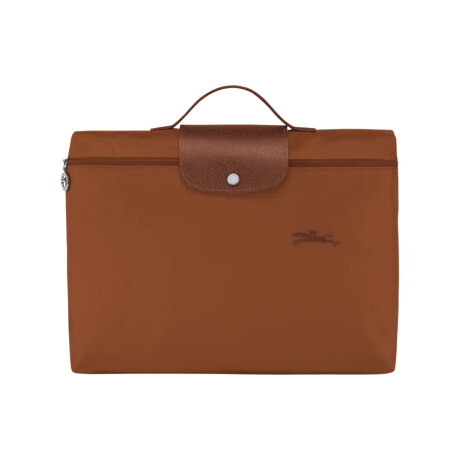 Longchamp -Maletín Le pliage Green, plegable de nylon Marrón