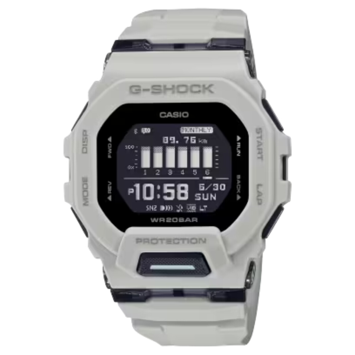 Reloj Casio Silicona Deportivo Gris 