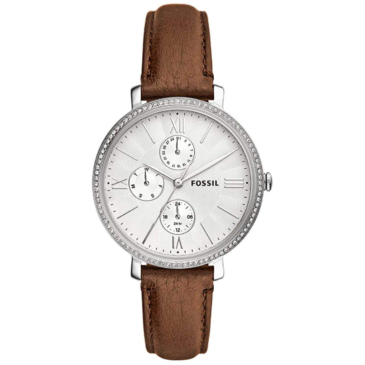 Reloj Fossil Clasico Cuero Marron 