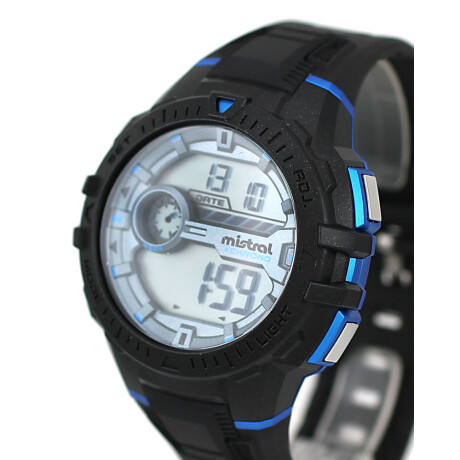 Reloj Mistral Deportivo Silicona Negro 0