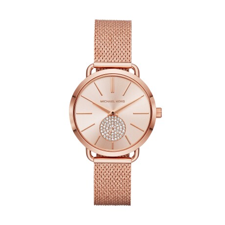 Reloj Michael Kors Fashion Acero Oro Rosa 0