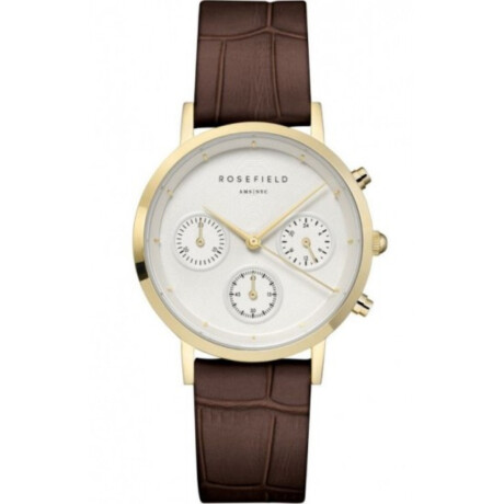 Reloj Rosefield Fashion Cuero Marron 0