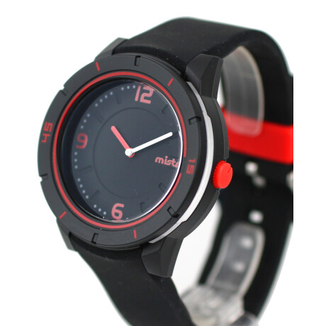 Reloj Mistral Deportivo Silicona Negro 0