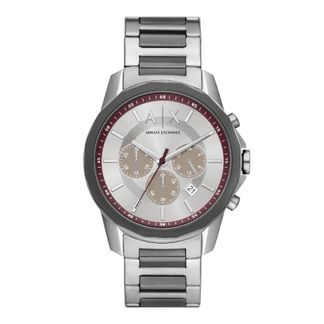 RELOJ ARMANI EXCHANGE FASHION ACERO PLATA 0