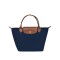Longchamp - Le Pliage Original Bolso con Asa Superior S Azul