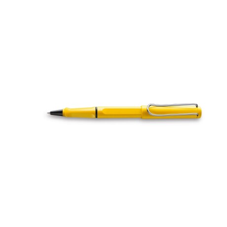 Lapicera Rollerball Safari Amarillo TM azul Lamy 0