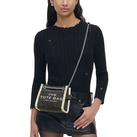 Marc Jacobs - Bandolera Tote en denim con una icónica silueta 0