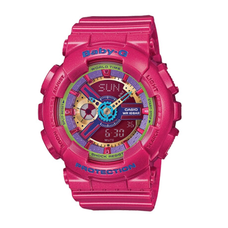 Reloj Casio Baby-G Deportivo Resina Rosado 0