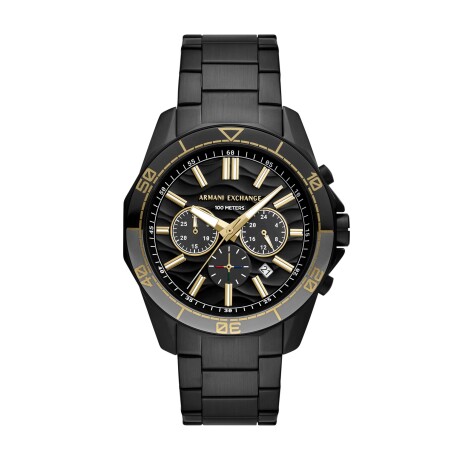 Reloj Armani Exchange Fashion Acero Inoxidable Negro 0