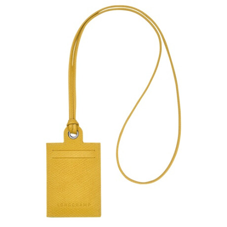 Longchamp -Tarjetero de cuero para colgar, Le pliage 0