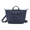 Longchamp -Mochila de cuero flexible, Le pliage cuir Azul