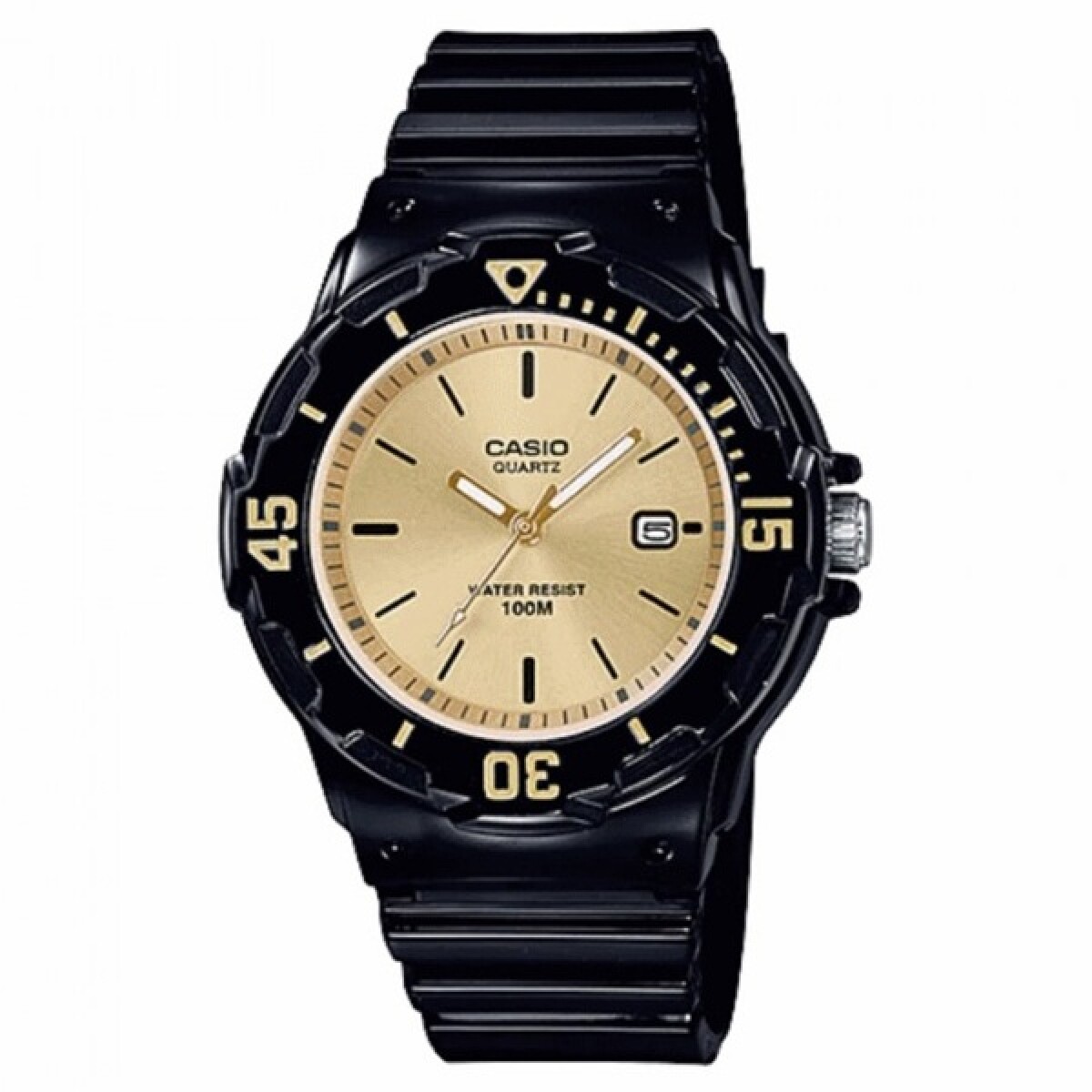 RELOJ CASIO CLÁSICO RESINA NEGRO 