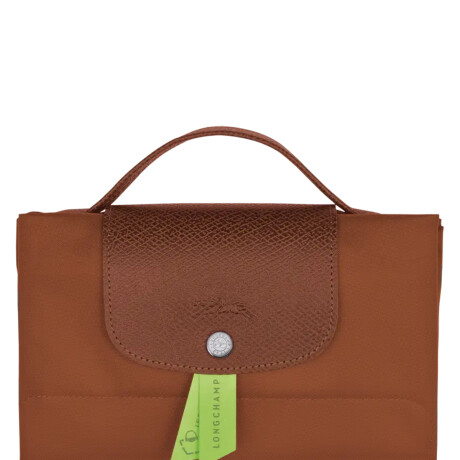 Longchamp -Maletín Le pliage Green, plegable de nylon Marrón