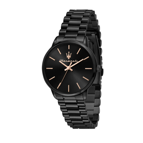 Reloj Maserati Clasico Acero Negro 0