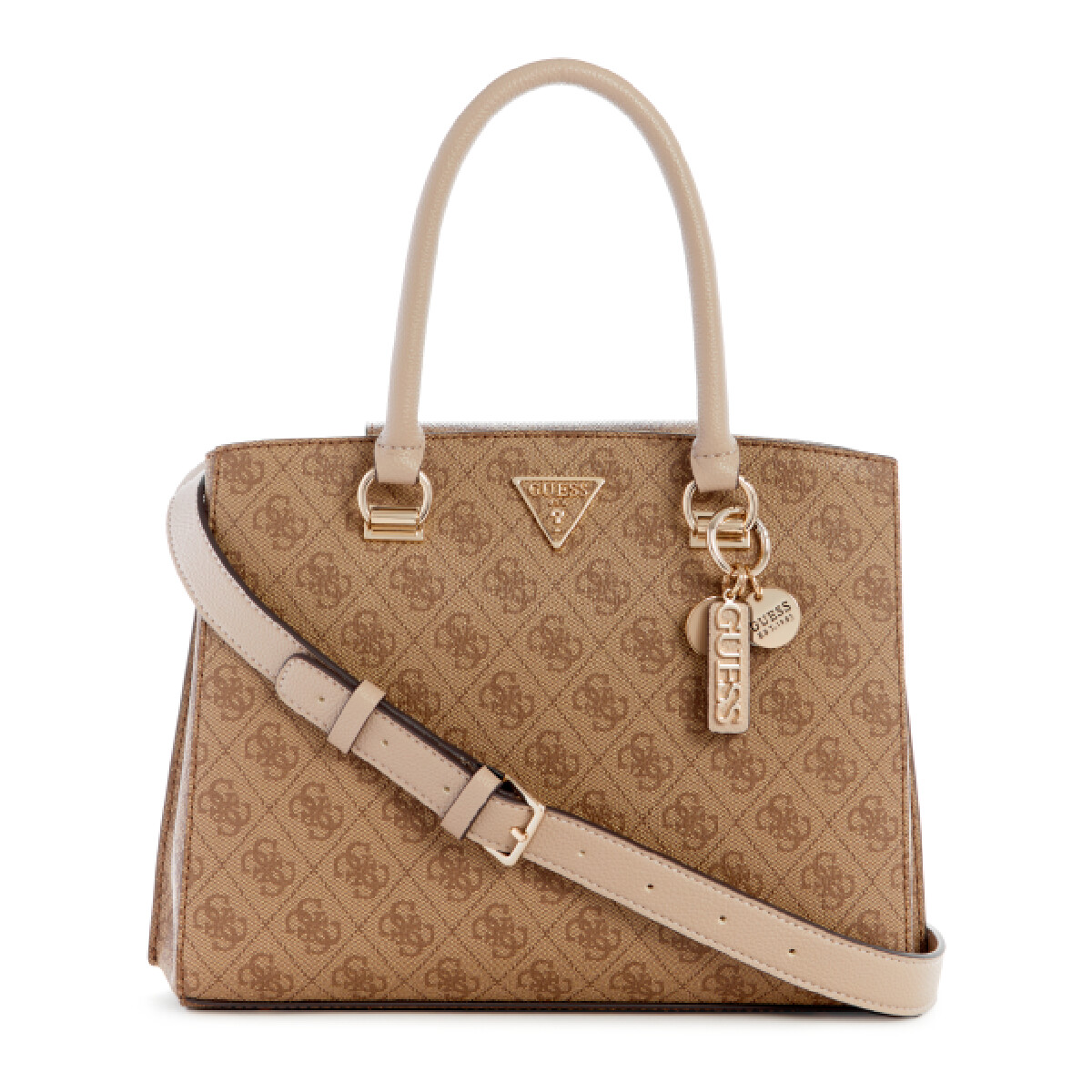 Cartera Guess Noelle Mediana Beige 
