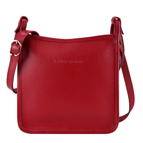 Longchamp -Cartera estilo bandolera, Le Foulonné Rojo