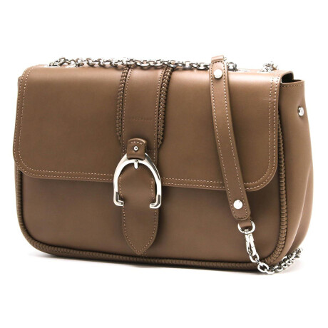 Longchamp -Cartera de diseño elegante con solapa, Amazone Visón