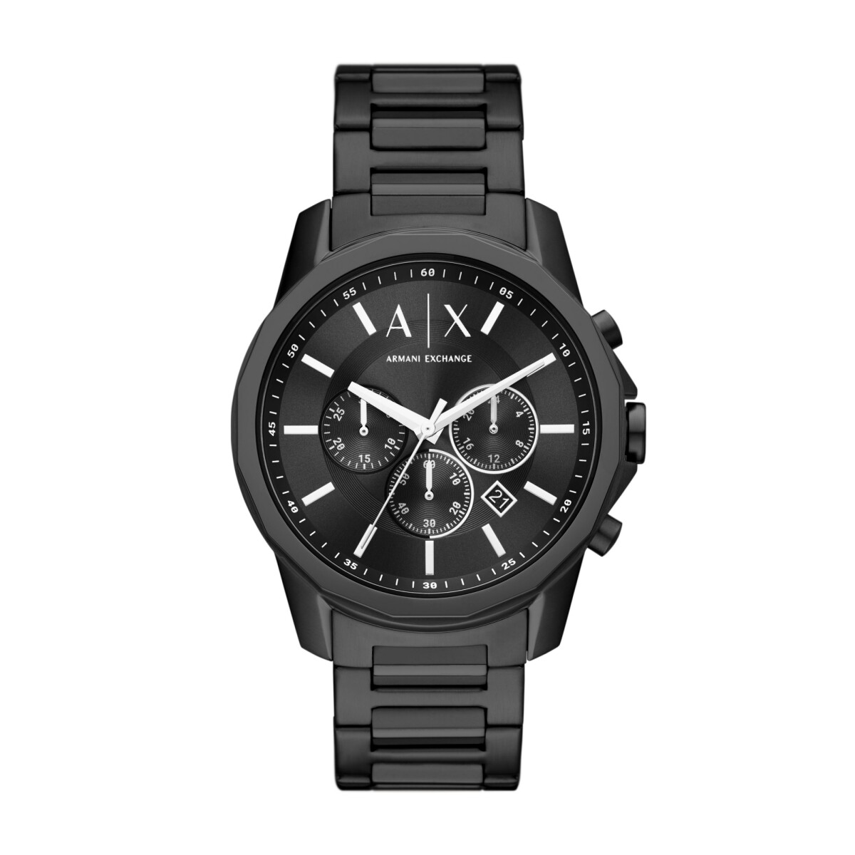 Reloj Armani Exchange Clasico Acero Negro 