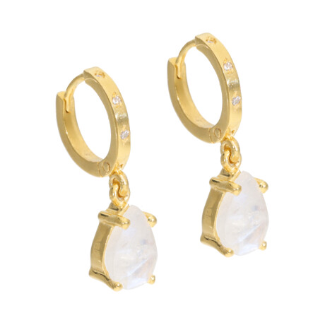 Caravanas Karvik Plata 925 bañada en oro 18K 0